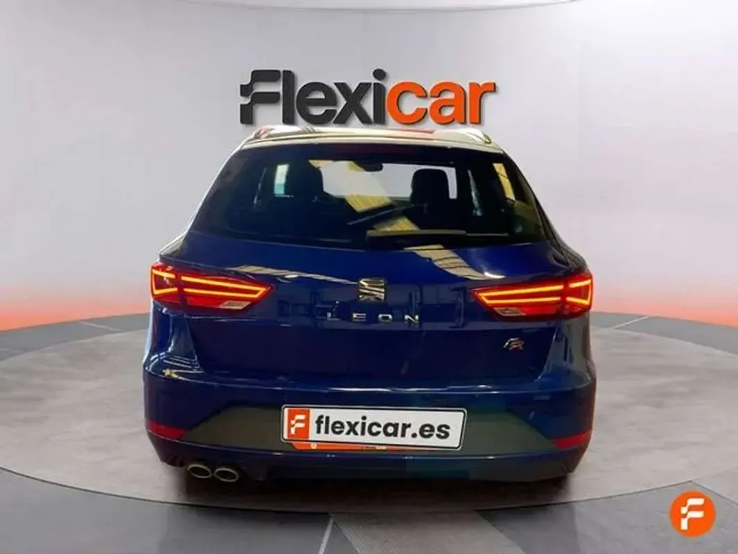 Brugt Seat Leon ST FR 150 HK (110 kW) 2020 Blå Stationcar