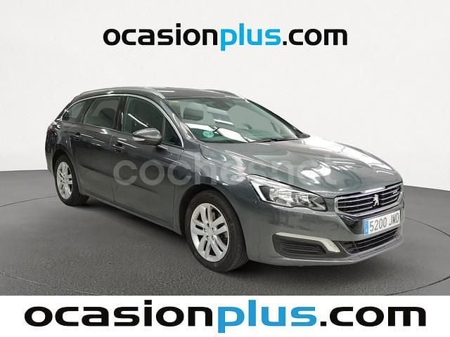 Usado Peugeot 508 SW Active 150 CV (110 kW) 2016 Gris / plata Familiar