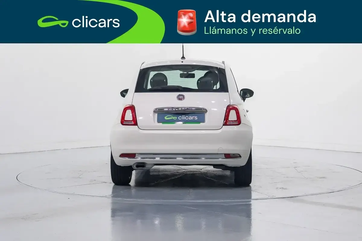 Usado Fiat 500 S 69 CV (50 kW) 2016 Blanco Utilitario