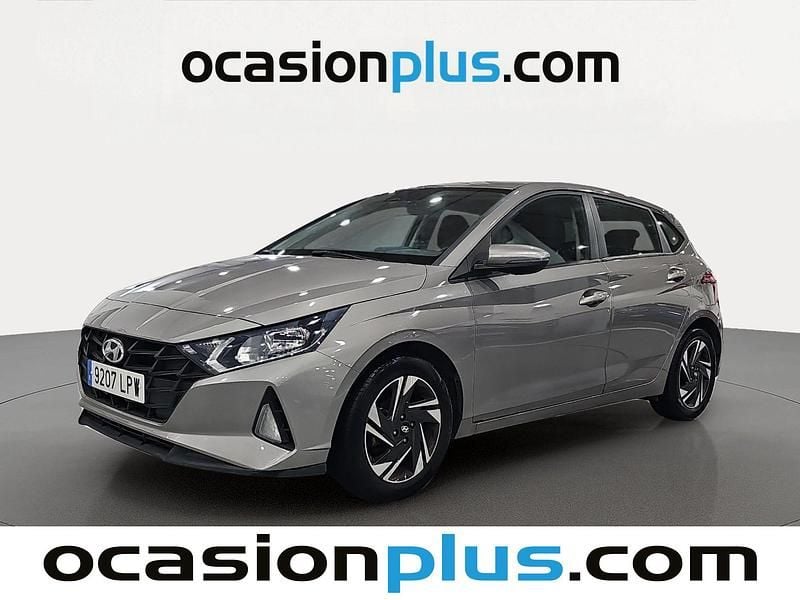 Gris Usado 2021 Hyundai i20 Utilitario | 14.091 € (Precio justo) - Imagen 1/4