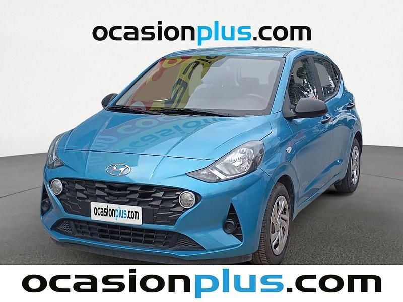 Azul Usado 2022 Hyundai i10 Utilitario | 8682 € (Buen precio) - Imagen 1/4