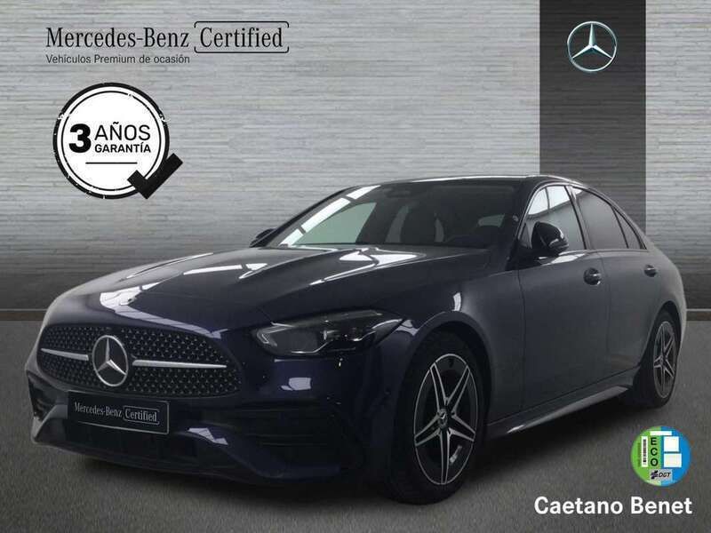 Azul Usado 2024 Mercedes C200 Berlina | 42.900 € (Buen precio) - Imagen 1/4