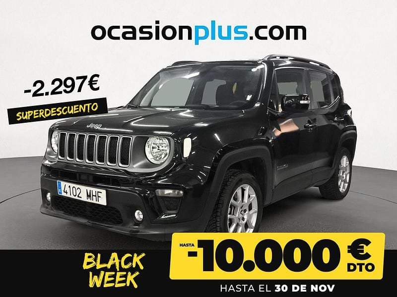 Negro Usado 2023 Jeep Renegade Limited SUV | 18.790 € (Precio justo) - Imagen 1/4