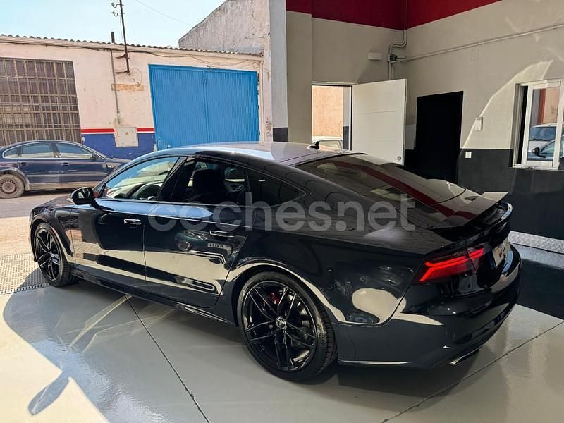 Usado Audi A7 Sportback S-Line 272 CV (200 kW) 2017 Azul Utilitario