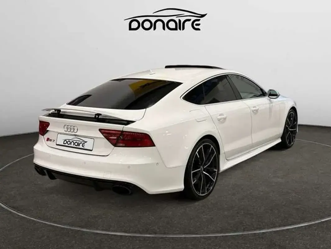 Usado Audi RS7 Sportback Ambiente 560 CV (411 kW) 2015 Blanco Utilitario