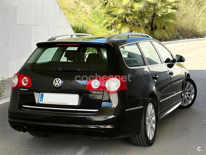 Usado VW Passat Individual 170 CV (125 kW) 2008 Negro Familiar