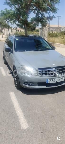 Gris / plata Usado 2009 Mercedes C220 Elegance Familiar | 7550 € (Precio justo) - Imagen 1/4