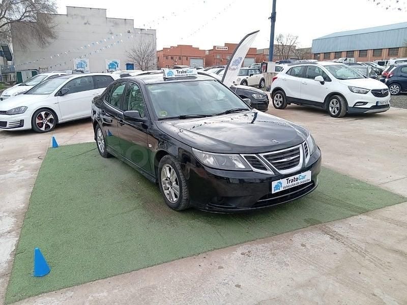 Usado Saab 9-3 Vector 150 CV (110 kW) 2007 Negro Berlina