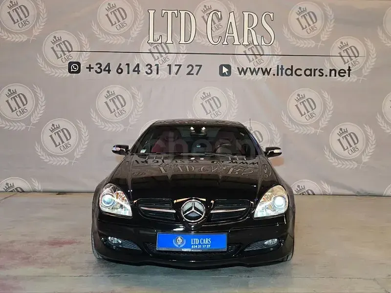 Usado Mercedes SLK200 163 CV (119 kW) 2006 Negro Descapotable