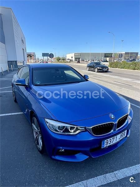 Usado BMW 420 190 CV (139 kW) 2014 Azul Coupe
