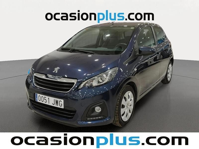 Azul Usado 2017 Peugeot 108 Active Utilitario | 7490 € (Precio justo) - Imagen 1/4