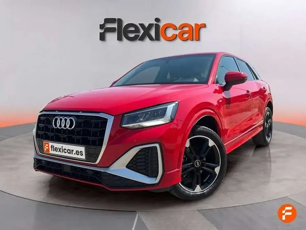 Usado Audi Q2 S-Line 150 CV (110 kW) 2021 Rojo SUV