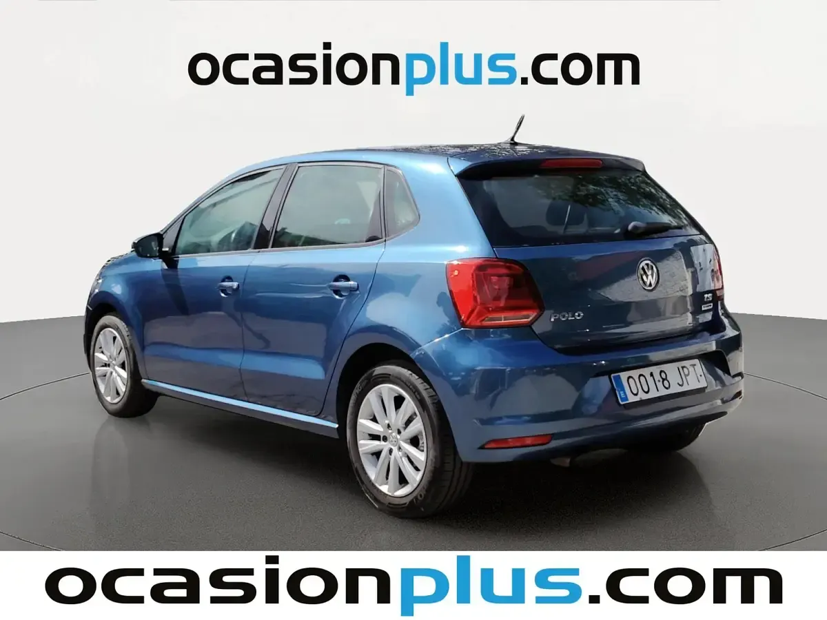 Usado VW Polo 90 CV (66 kW) 2016 Azul Utilitario