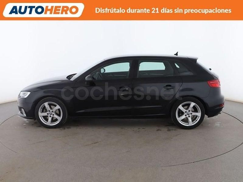 Usado Audi A3 150 CV (110 kW) 2017 Negro Berlina