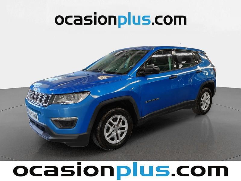 Azul Usado 2018 Jeep Compass Sport SUV | 13.819 € (Super precio) - Imagen 1/4