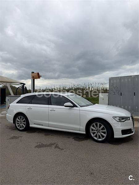 Käytetty Audi A6 Advanced 218 HP (160 kW) 2015 Valkoinen Farmari
