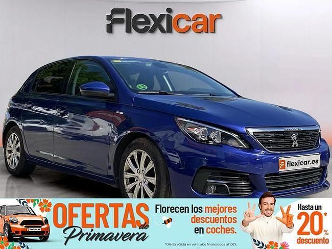 Usado Peugeot 308 Style 130 CV (95 kW) 2020 Azul Berlina