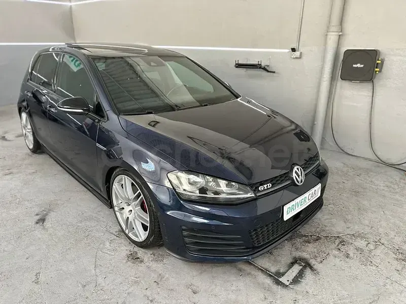Usado VW Golf VII GTD 184 CV (135 kW) 2016 Azul Berlina