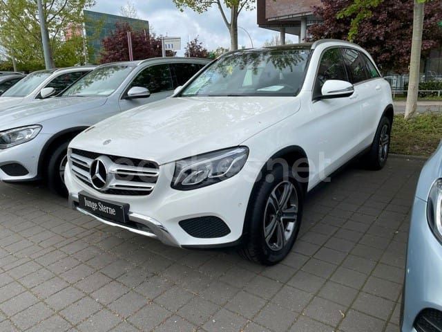Usado Mercedes GLC220 170 CV (125 kW) 2017 Blanco SUV