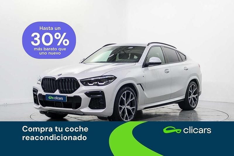 Blanco Usado 2022 BMW X6 SUV | 66.190 € (Un poco caro) - Imagen 1/4