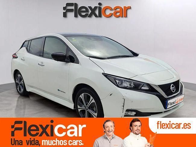 Usado Nissan Leaf Acenta 110 kW (150 CV) 2018 Blanco Utilitario