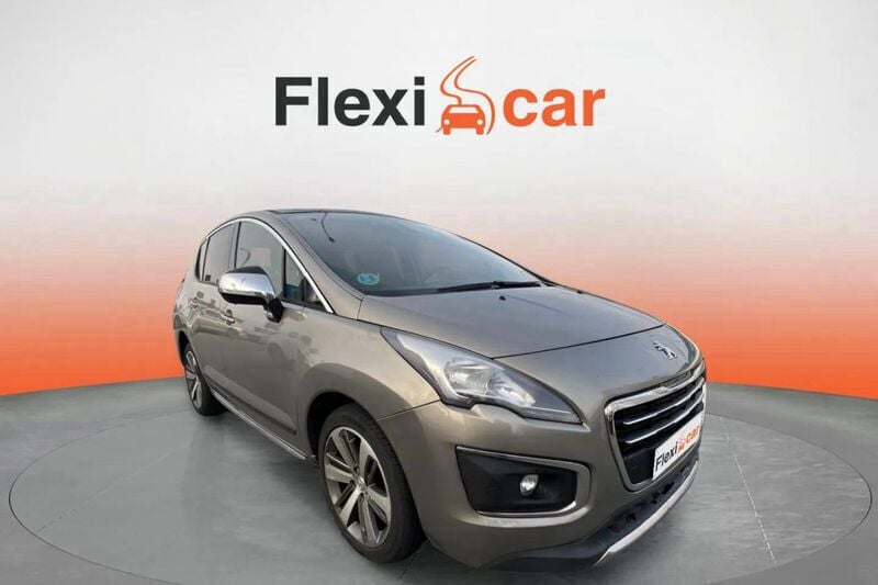 Beige Usado 2015 Peugeot 3008 Allure Berlina | 8290 € (Precio justo) - Imagen 1/4