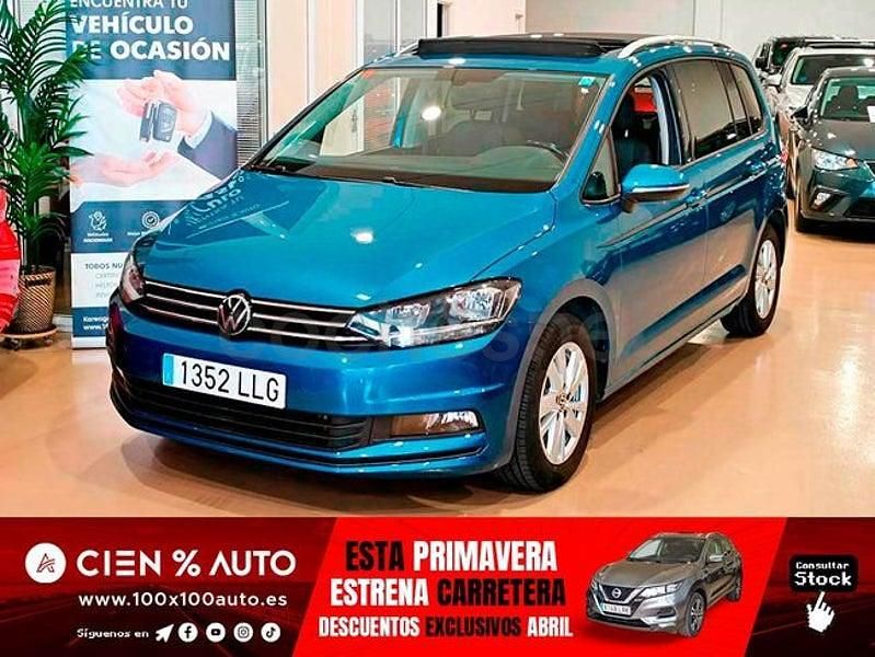 Usado VW Touran Advance 150 CV (110 kW) 2020 Azul Monovolumen