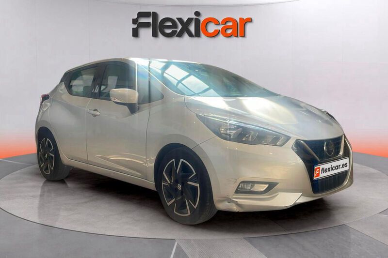 Gris Usado 2021 Nissan Micra Acenta Utilitario | 12.490 € (Precio justo) - Imagen 1/4