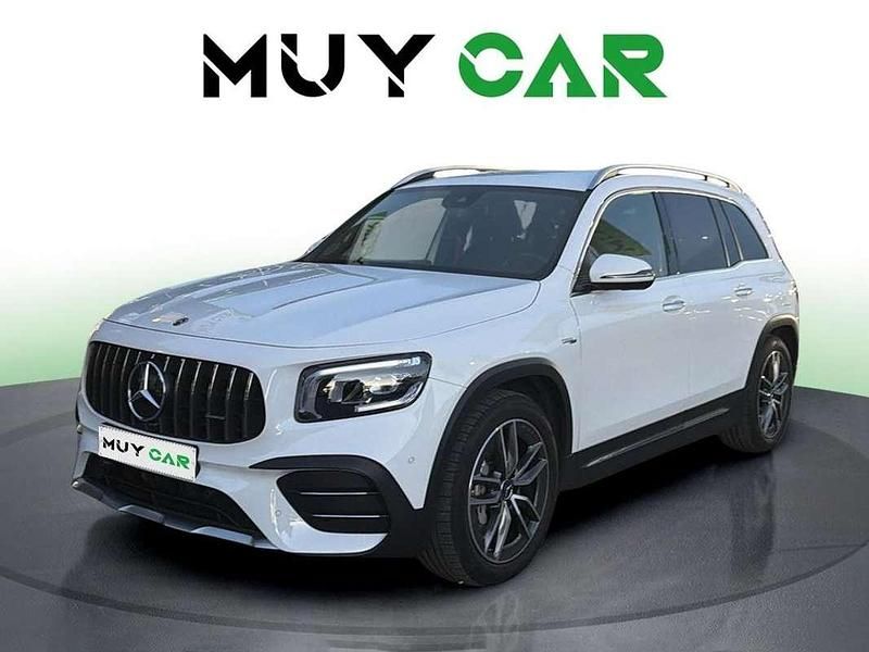 Usado Mercedes GLB35 AMG 306 CV (225 kW) 2020 Blanco SUV