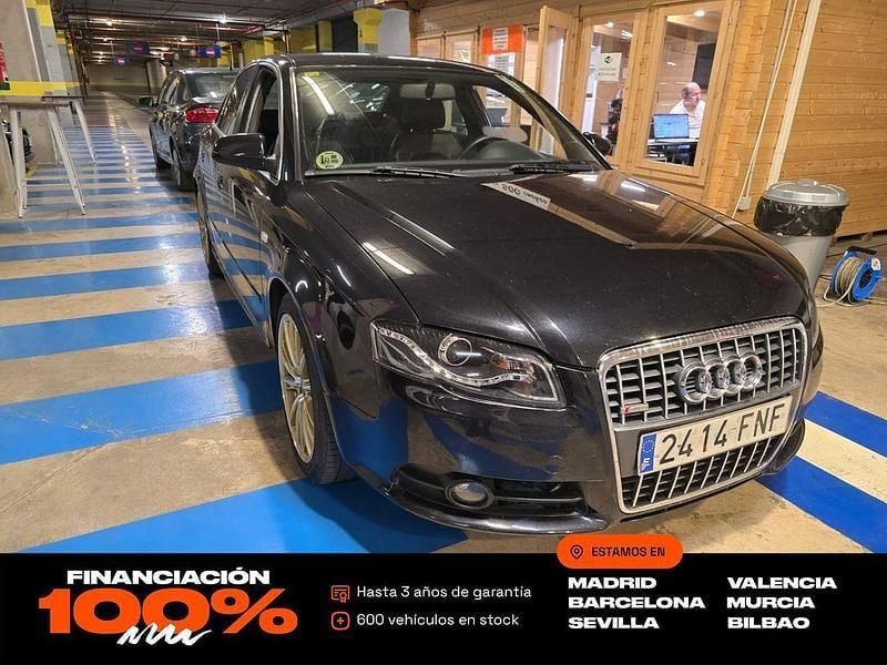 Negro Usado 2007 Audi A4 S-Line Berlina | 5650 € (Buen precio) - Imagen 1/4