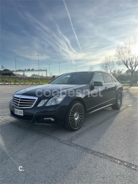 Usado Mercedes E350 Avantgarde 231 CV (169 kW) 2009 Azul Berlina