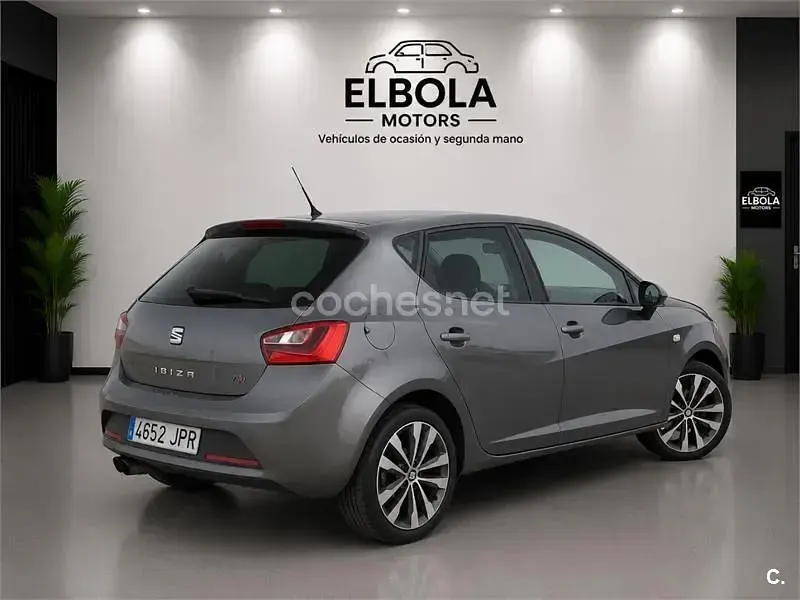 Usado Seat Ibiza FR 90 CV (66 kW) 2016 Gris / plata Berlina