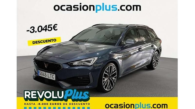 Gris Usado 2021 Cupra Leon VZ Familiar | 29.910 € (Precio justo) - Imagen 1/4