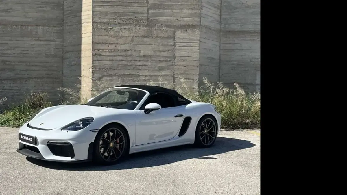 Usado Porsche 718 Spyder 420 CV (308 kW) 2020 Blanco Descapotable