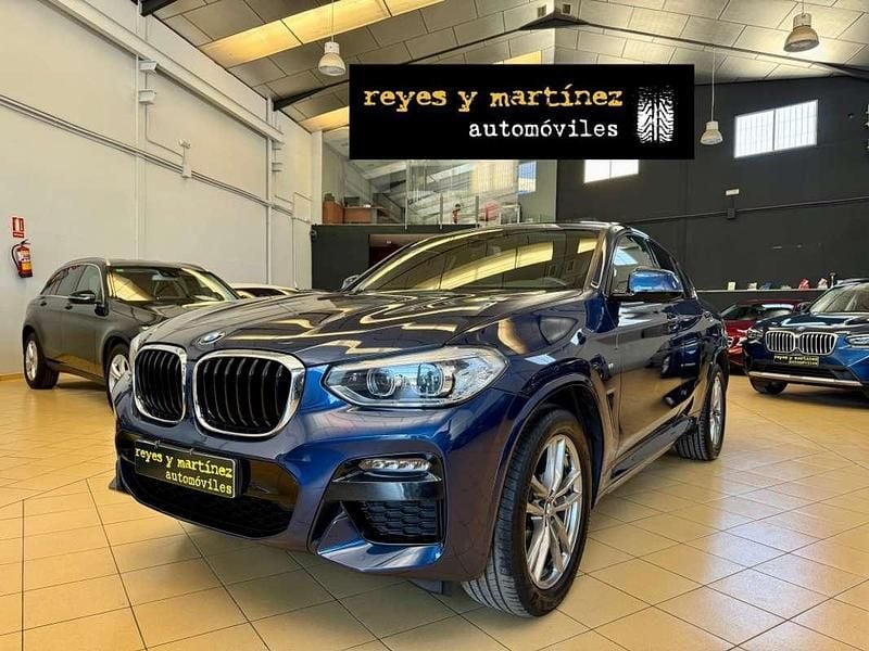 Azul Usado 2021 BMW X4 M Sport SUV | 41.500 € (Precio justo) - Imagen 1/4