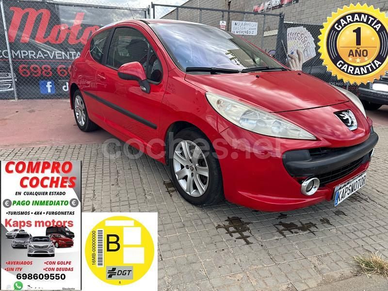 Rojo Usado 2007 Peugeot 207 Sport Berlina | 3150 € (Precio justo) - Imagen 1/4