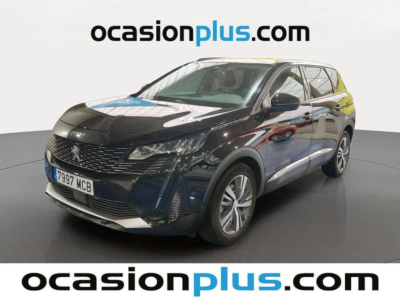 Negro Usado 2022 Peugeot 5008 Allure SUV | 19.910 € (Buen precio) - Imagen 1/4