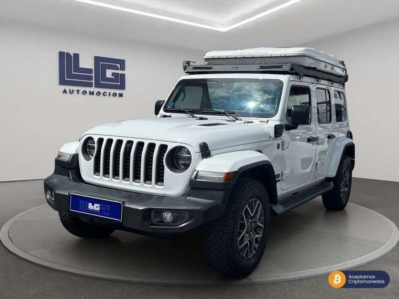 Blanco Usado 2021 Jeep Wrangler Unlimited SUV | 54.990 € (Precio justo) - Imagen 1/4