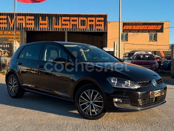 Usado VW Golf VII Edition 110 CV (80 kW) 2016 Negro Berlina