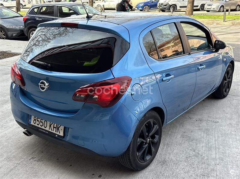 Usado Opel Corsa Selective 90 CV (66 kW) 2018 Azul Utilitario