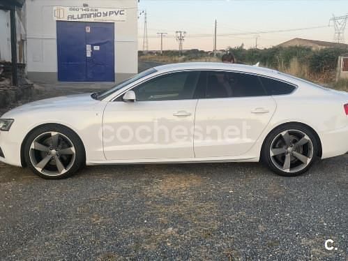 Usado Audi A5 Sportback 177 CV (130 kW) 2013 Blanco Utilitario