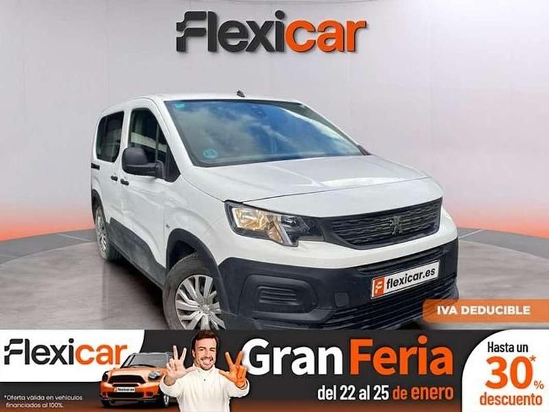 Blanco Usado 2021 Peugeot Rifter Active Monovolumen | 11.470 € (Super precio) - Imagen 1/4