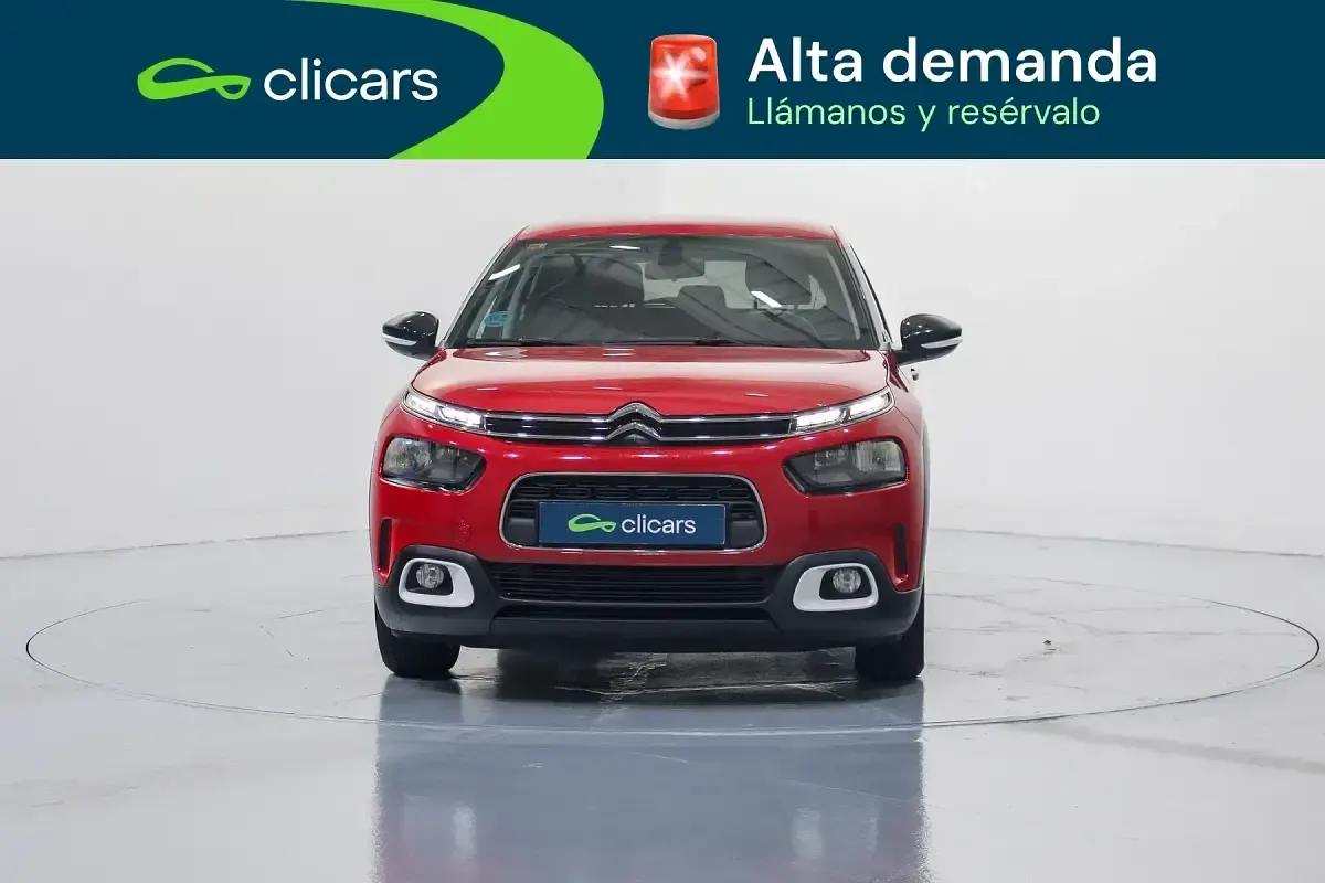 Begagnad Citroën C4 Cactus PureTech 110 HK (80 kW) 2019 Röd Halvkombi