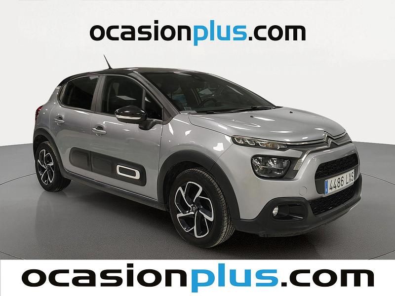 Usado Citroën C3 Feel 83 CV (61 kW) 2022 Gris plata Utilitario