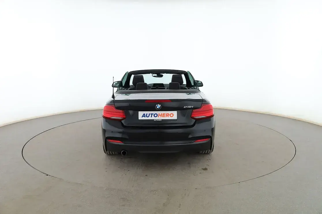 Usado BMW 218 M Sport 136 CV (100 kW) 2018 Negro Descapotable