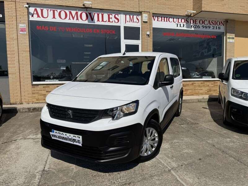 Blanco Usado 2020 Peugeot Rifter Access Monovolumen | 13.690 € (Precio justo) - Imagen 1/4