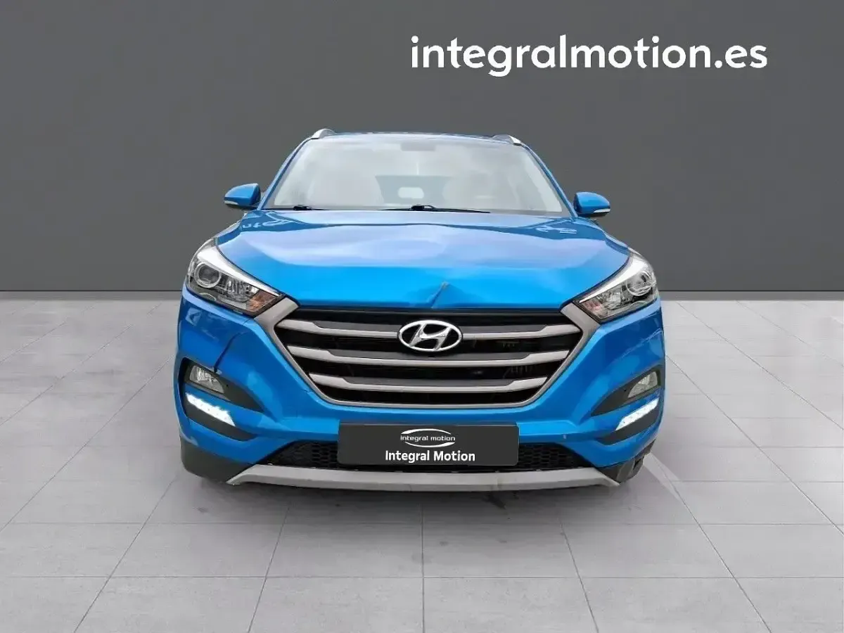 Usado Hyundai Tucson 115 CV (84 kW) 2017 Azul SUV