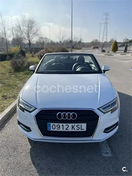 Usado Audi A3 Cabriolet Design 116 CV (85 kW) 2018 Blanco Descapotable
