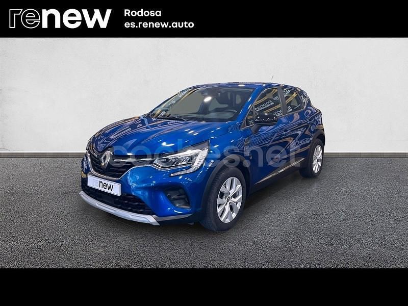 Usado Renault Captur Intens 100 CV (73 kW) 2020 Azul SUV