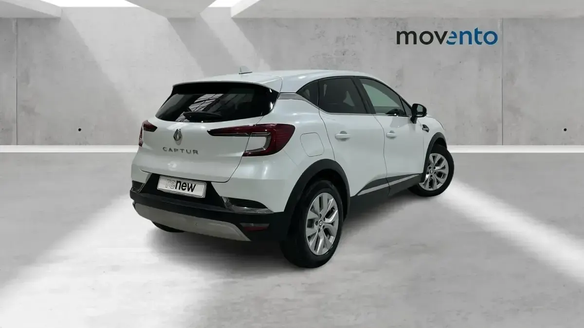 Usado Renault Captur Intens 100 CV (73 kW) 2021 Blanco SUV